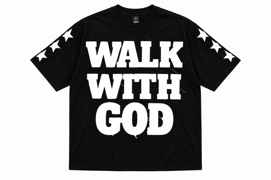 Walk with t-shirt Black